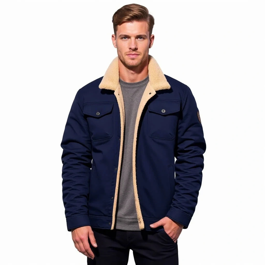 Deavon Timeless Bomber Jacket for Men Black S Nora Luxe — view 16 — — view 16