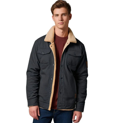 Deavon Timeless Bomber Jacket for Men Black S Nora Luxe — view 18 — — view 18