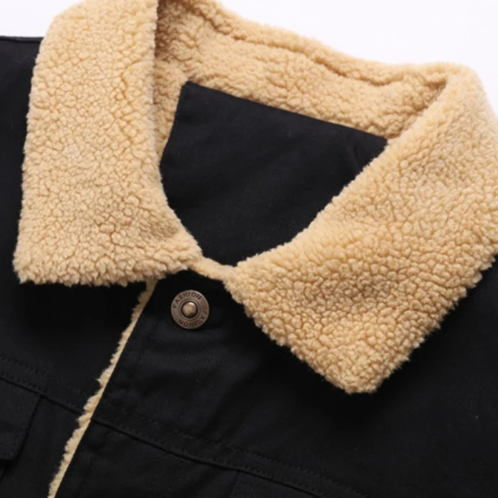 Deavon Timeless Bomber Jacket for Men Black S Nora Luxe — view 4 — — view 4