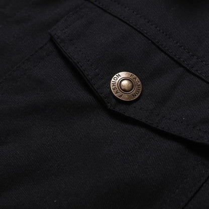 Deavon Timeless Bomber Jacket for Men Black S Nora Luxe — view 5 — — view 5