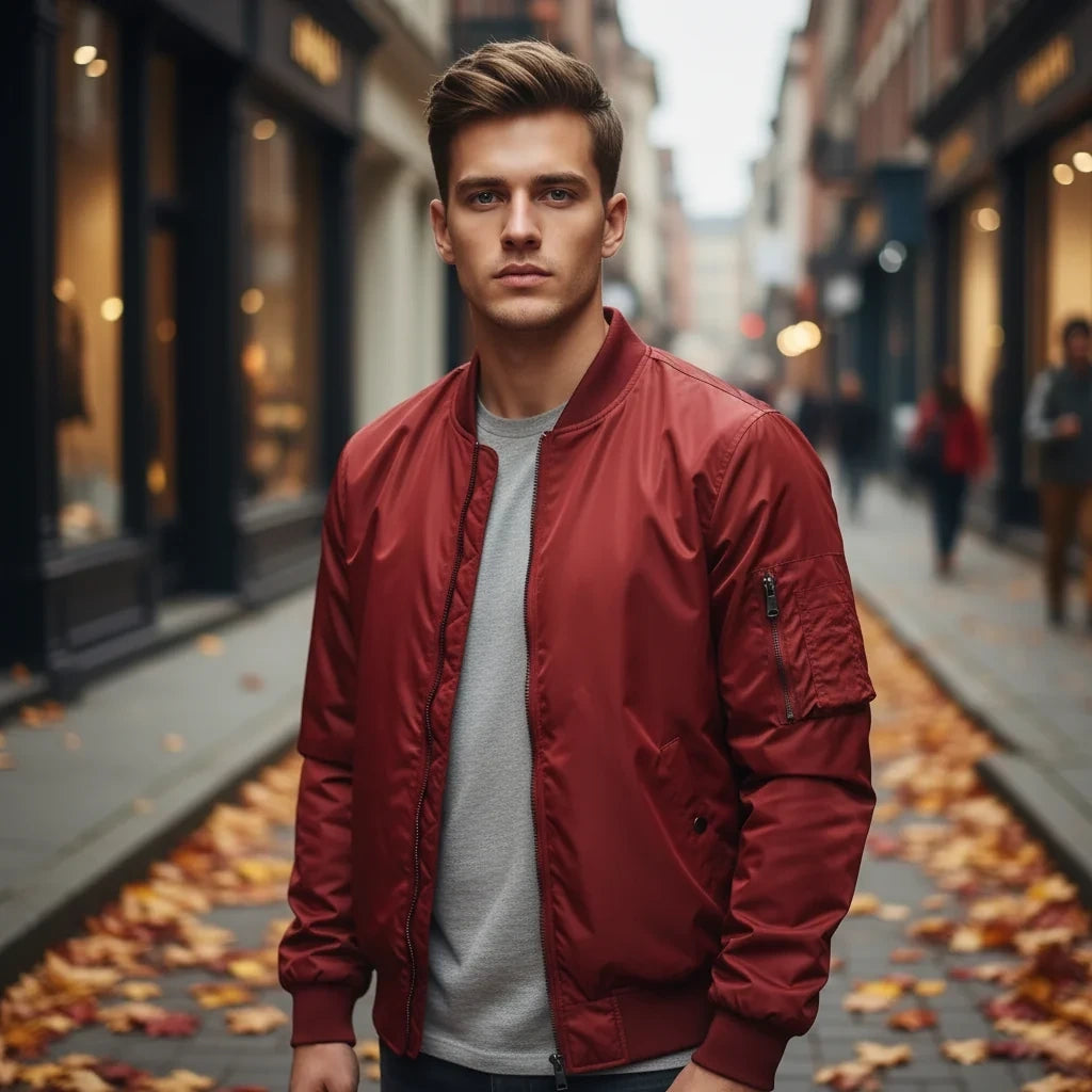 Bomber jacket — Leichte Bomberjacke Lothar