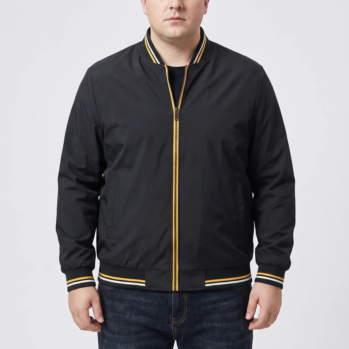 Slim Bomber Jacket For Men Brad — view 2 — — view 2
