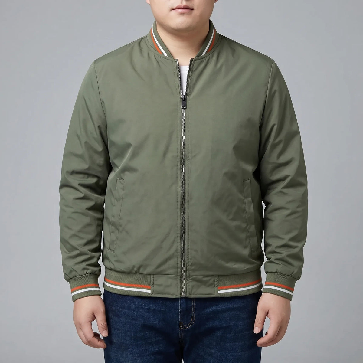 Slim Bomber Jacket For Men Brad — view 6 — — view 6