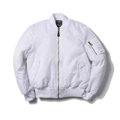 Windproof Ladies Bomber Jacket Nova White 2XS The Livary — view 7 — — view 7