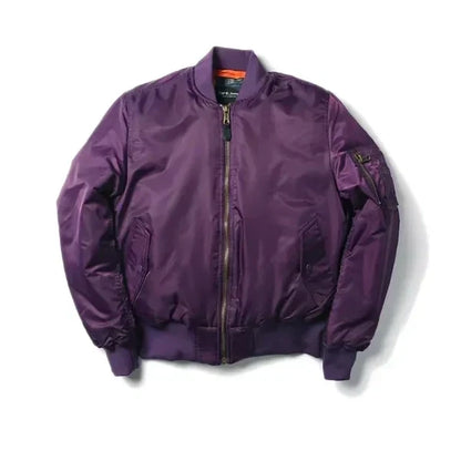 Windproof Ladies Bomber Jacket Nova Purple 2XS The Livary — view 9 — — view 9