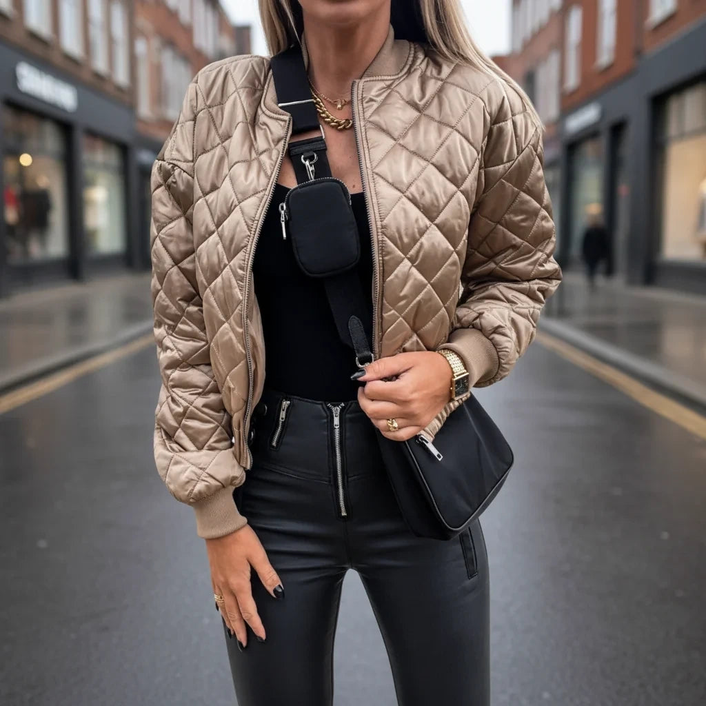 Bomber jacket — Gepolsterte Bomberjacke Carla
