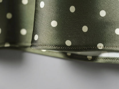 Isabella Womens Playful Polka Dot Spring Midi Skirt
