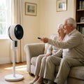 Moderner 3D Zirkulationsventilator Aerovibe