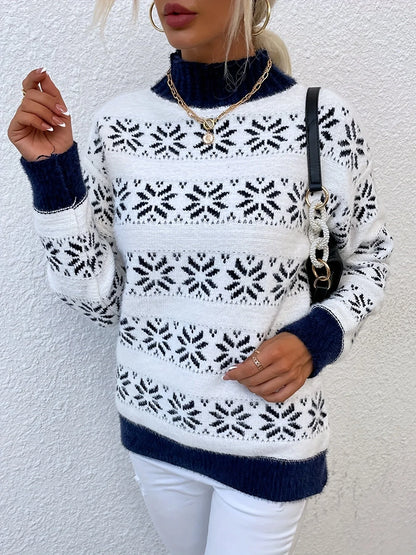 Christmas sweater — Pattern Holly Black S Nora Luxe — view 9 — — view 9