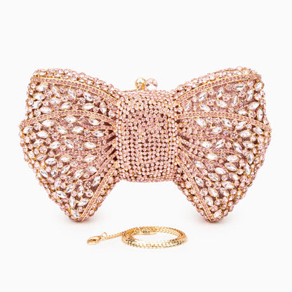 Elegant clutch bag in soft leather, featuring a sleek design with gold tone clasp and subtle textured finish — view — view 22
