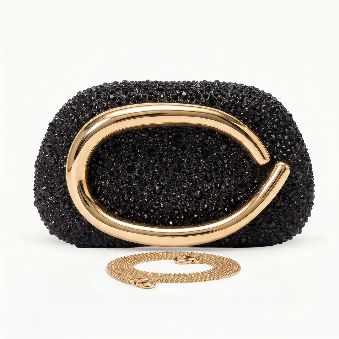 Elegant clutch bag in a soft beige hue, featuring textured finish and sleek, compact design — view 18 — view 18