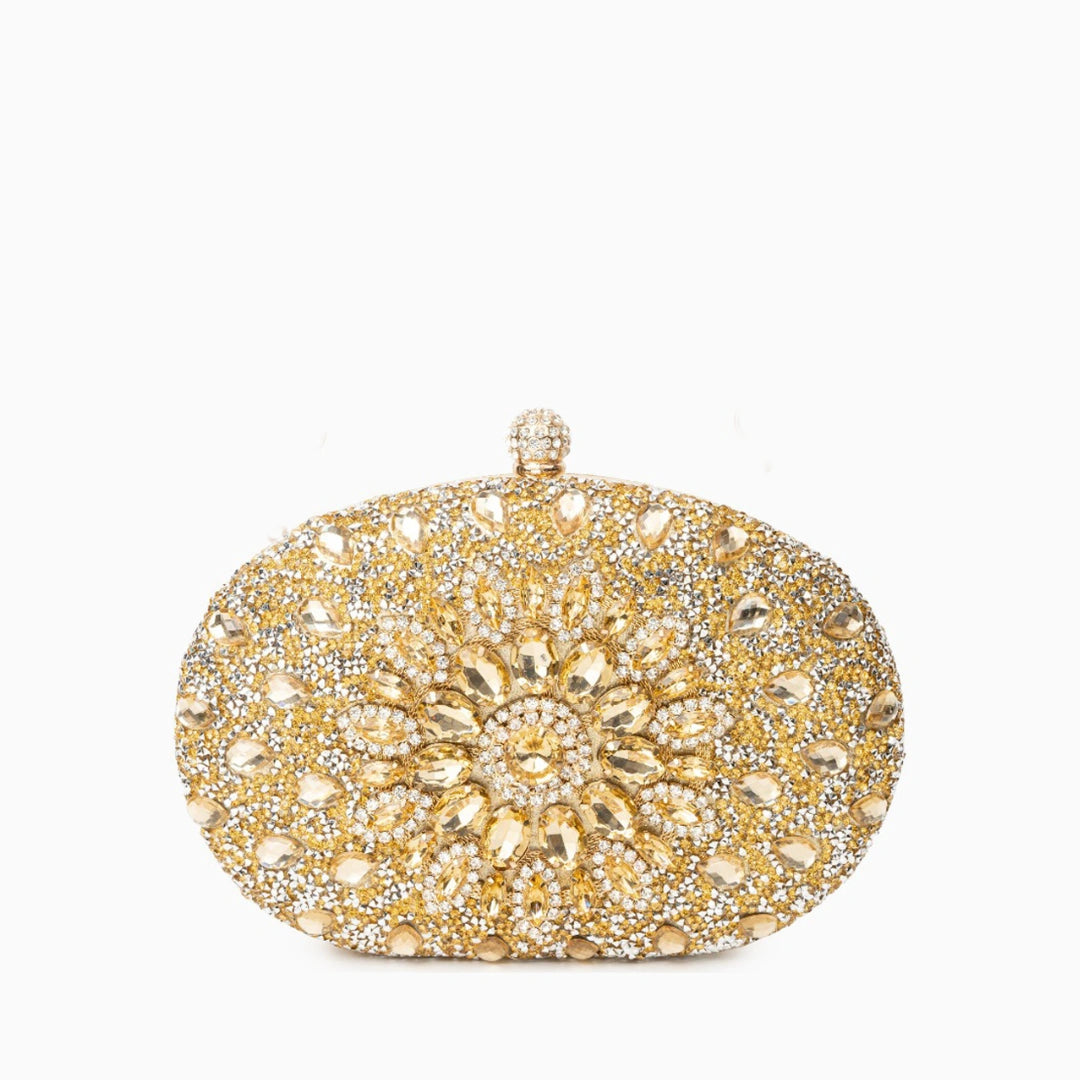 Elegant clutch bag in a rich burgundy color, featuring sleek design and subtle textured finish, front view — 26 — view 26