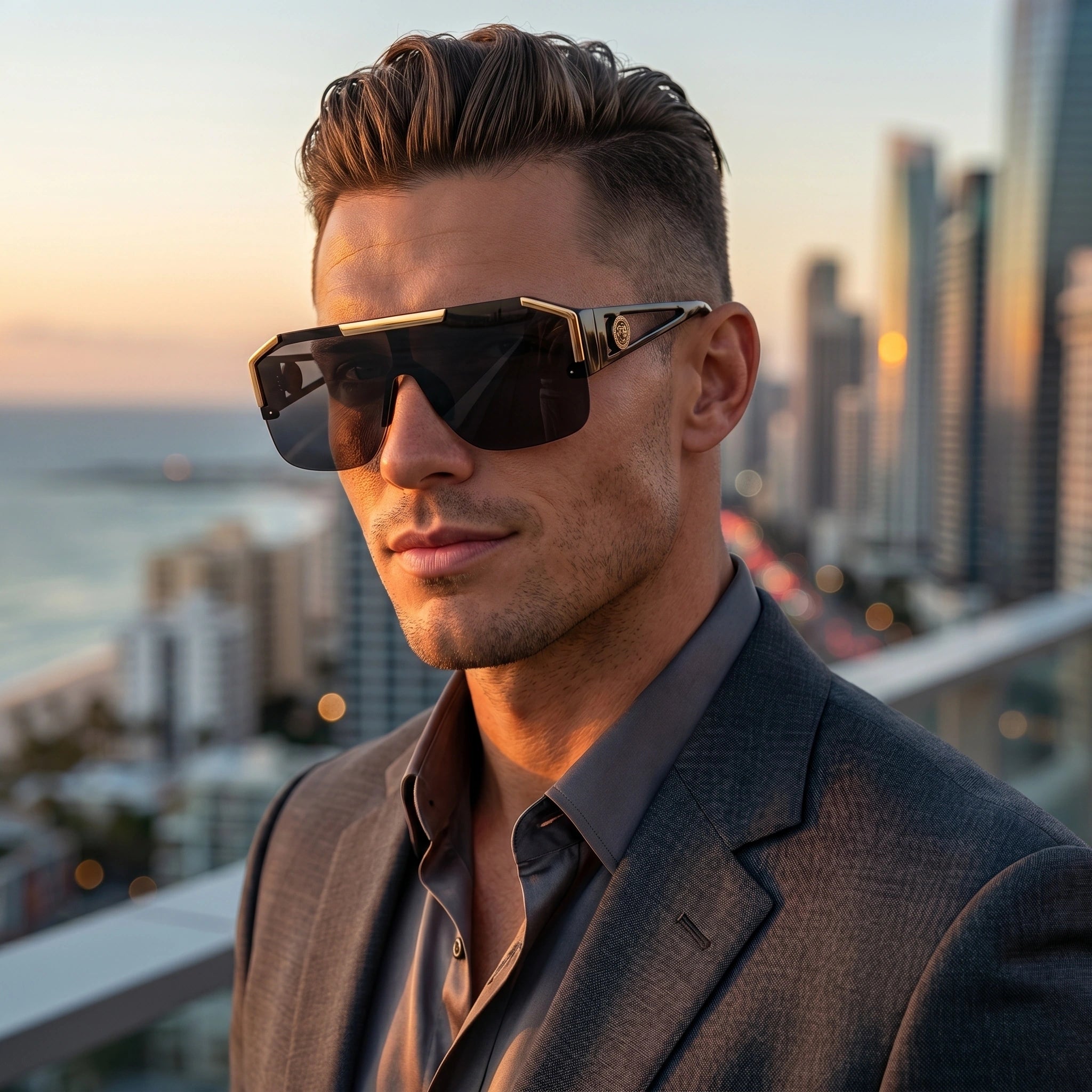 Liam Mens Effortless Stylish Sunglasses