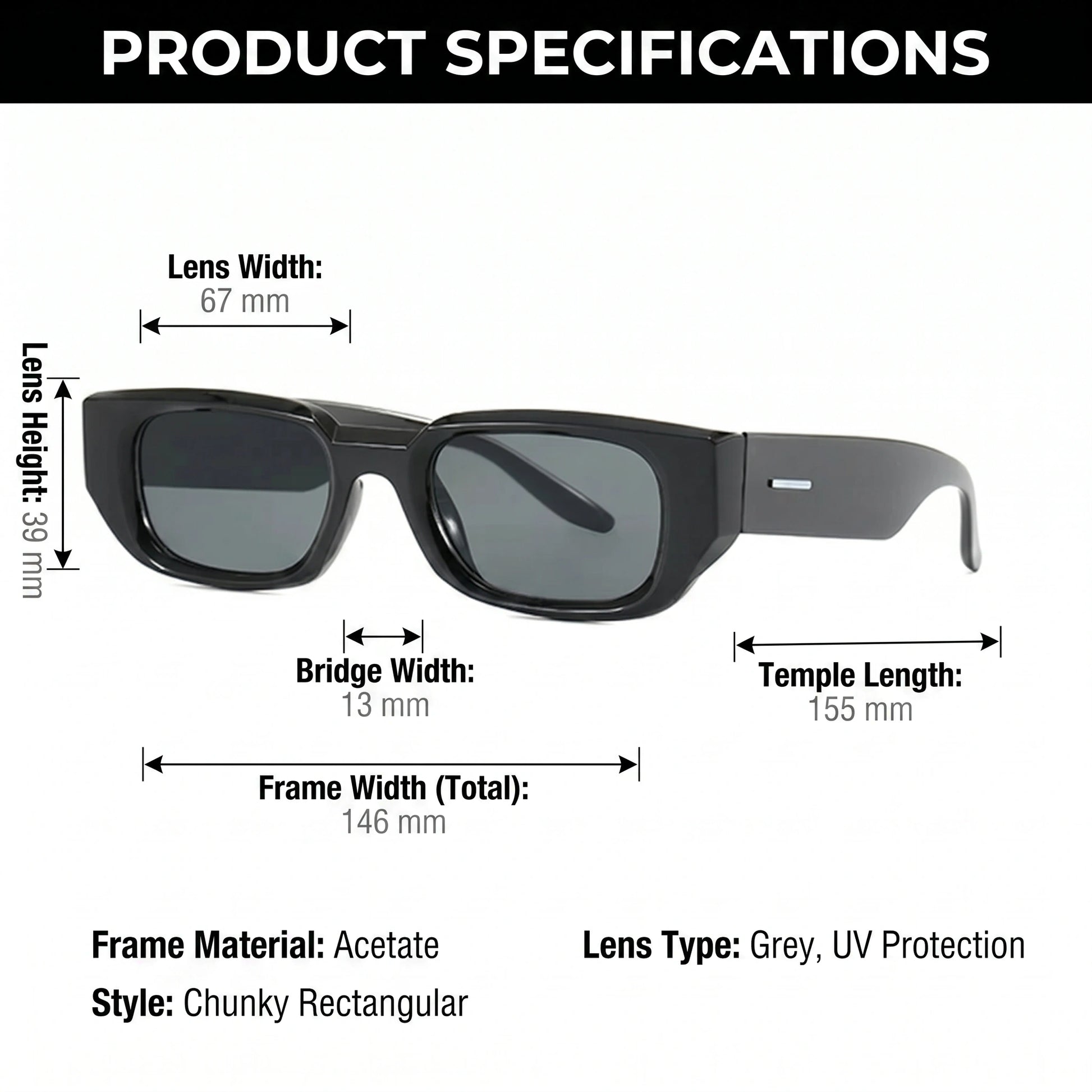 A model showcases Womens Retro Oversized Sunglasses, paired with a high waisted outfit, set against a urban backdrop.