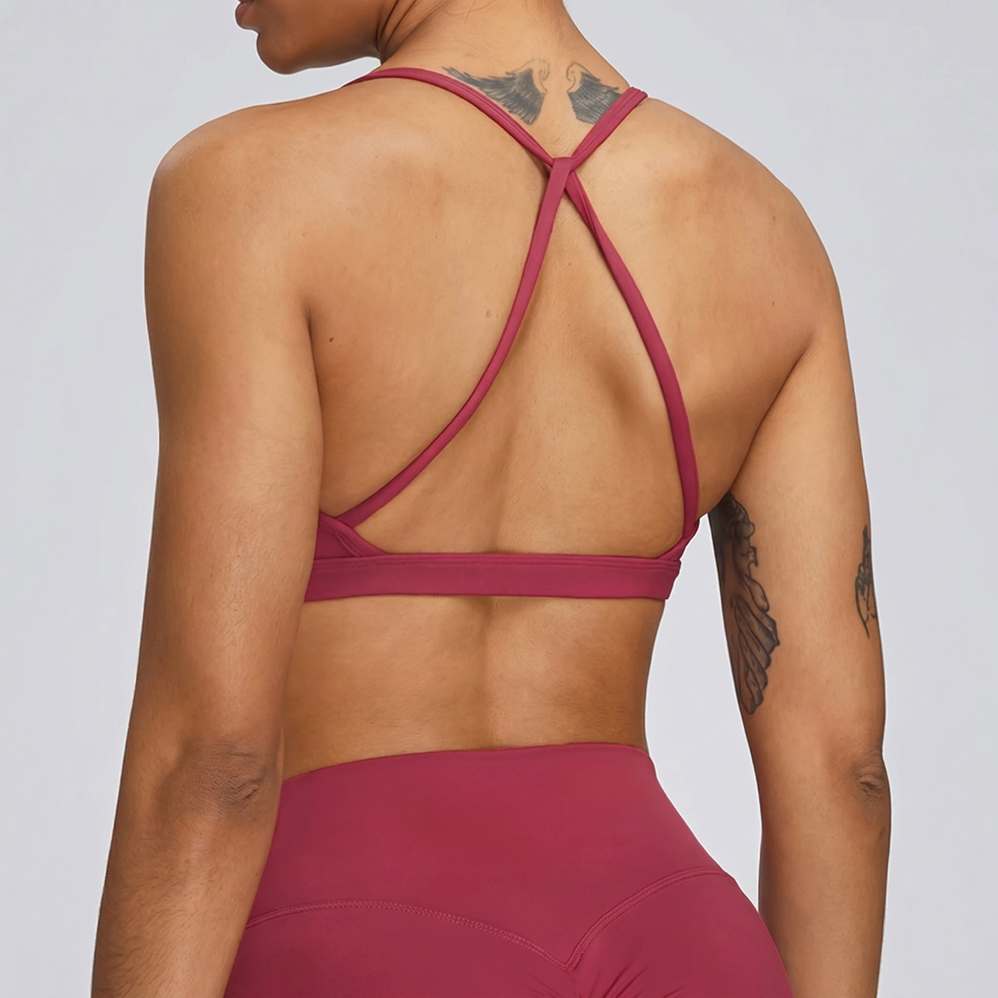 Amelia Womens Sleek Supportive Summer Sports Bra