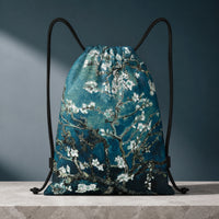 Teal Almond Blossoms Print