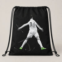 Black Soccer No. 7 Graphic
