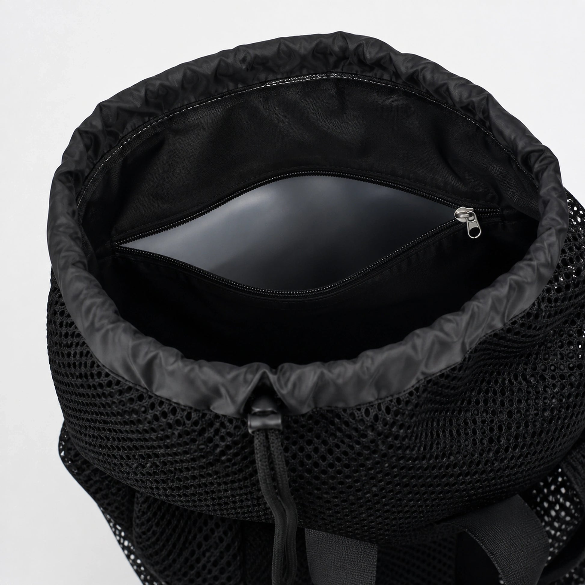 Large Capacity Drawstring Backpack — Internal Wet Pocket — view 7
