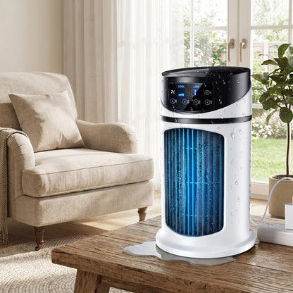 CoolBreeze Compact Multifunction Portable Air Conditioner Office Home