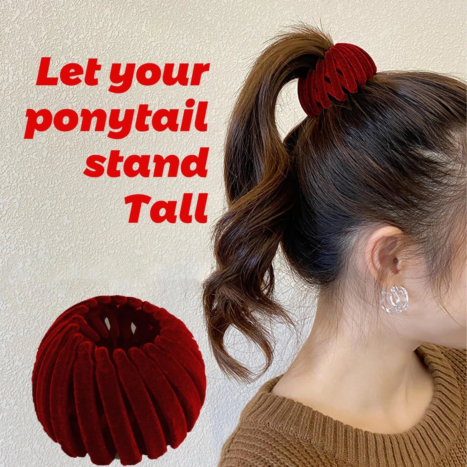 Stylish Bird's Nest Hair Clips Set of 3 Set 1 Nora Luxe