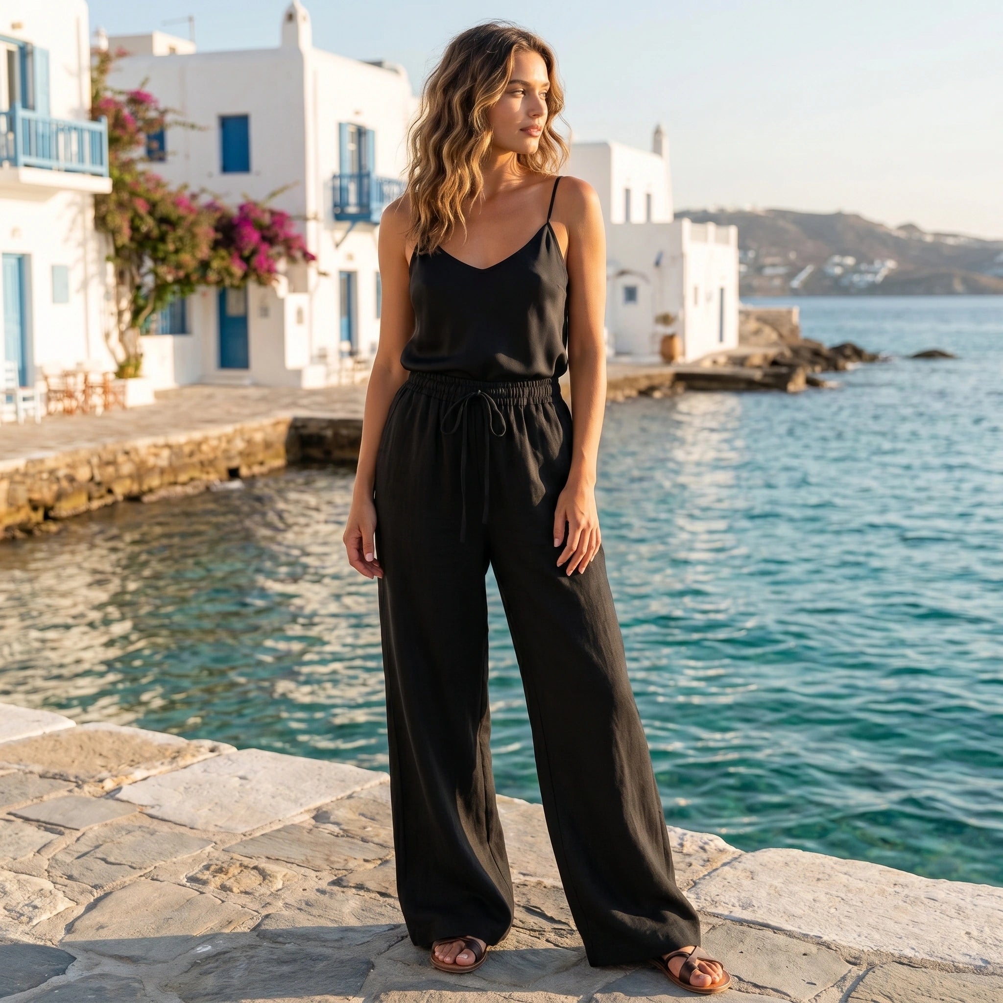 Charlotte Womens Effortless Relaxed Summer Trousers