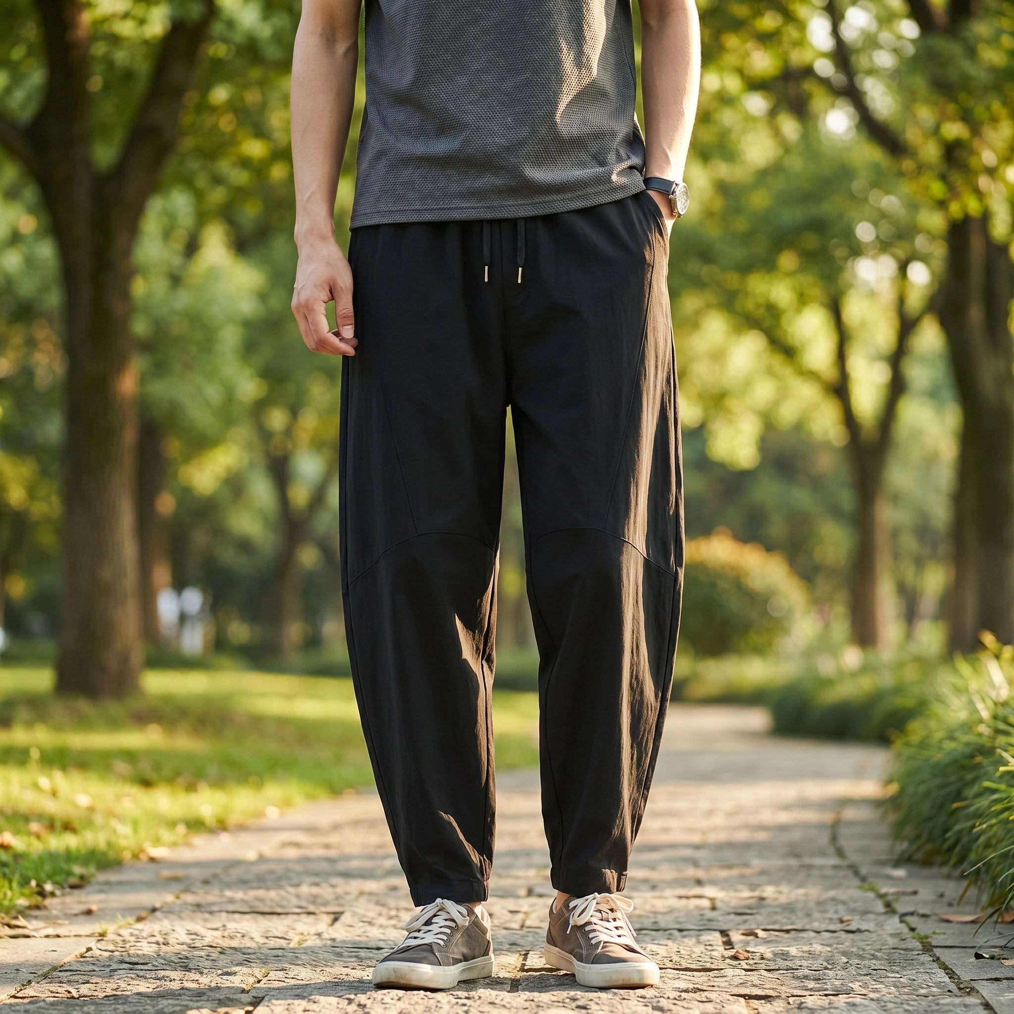 James Mens Effortless Relaxed Summer Linen Pants