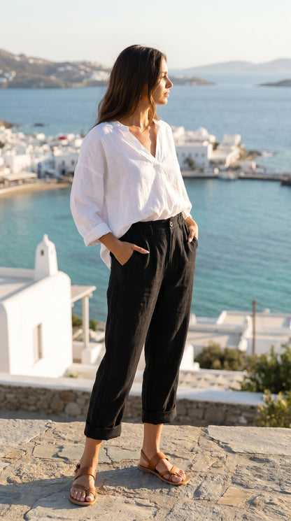 Bianca Womens Effortless Relaxed Summer Pants