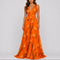 Orange Floral