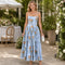 Powder Blue Floral