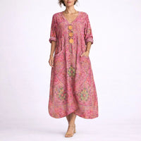 Magenta Paisley