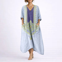 Powder Blue Paisley