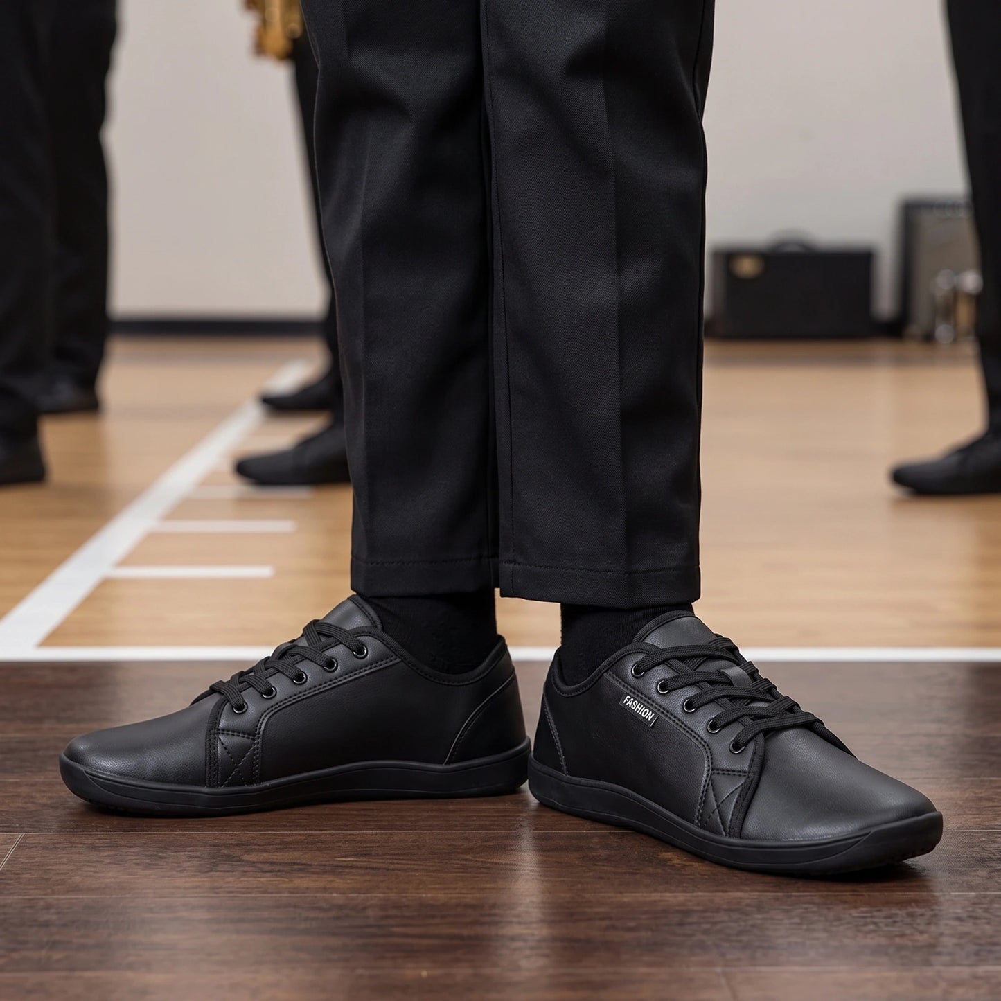 Aiden Comfortable Microfiber Marching Band Shoes — view 11