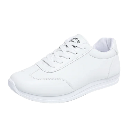 Marching band shoes — White low top shoe with lace up design and cushioned sole — view 8 — view 8