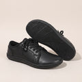 marching band shoes — Close up view showing the breathable artificial leather texture and precise stitching of comfortable