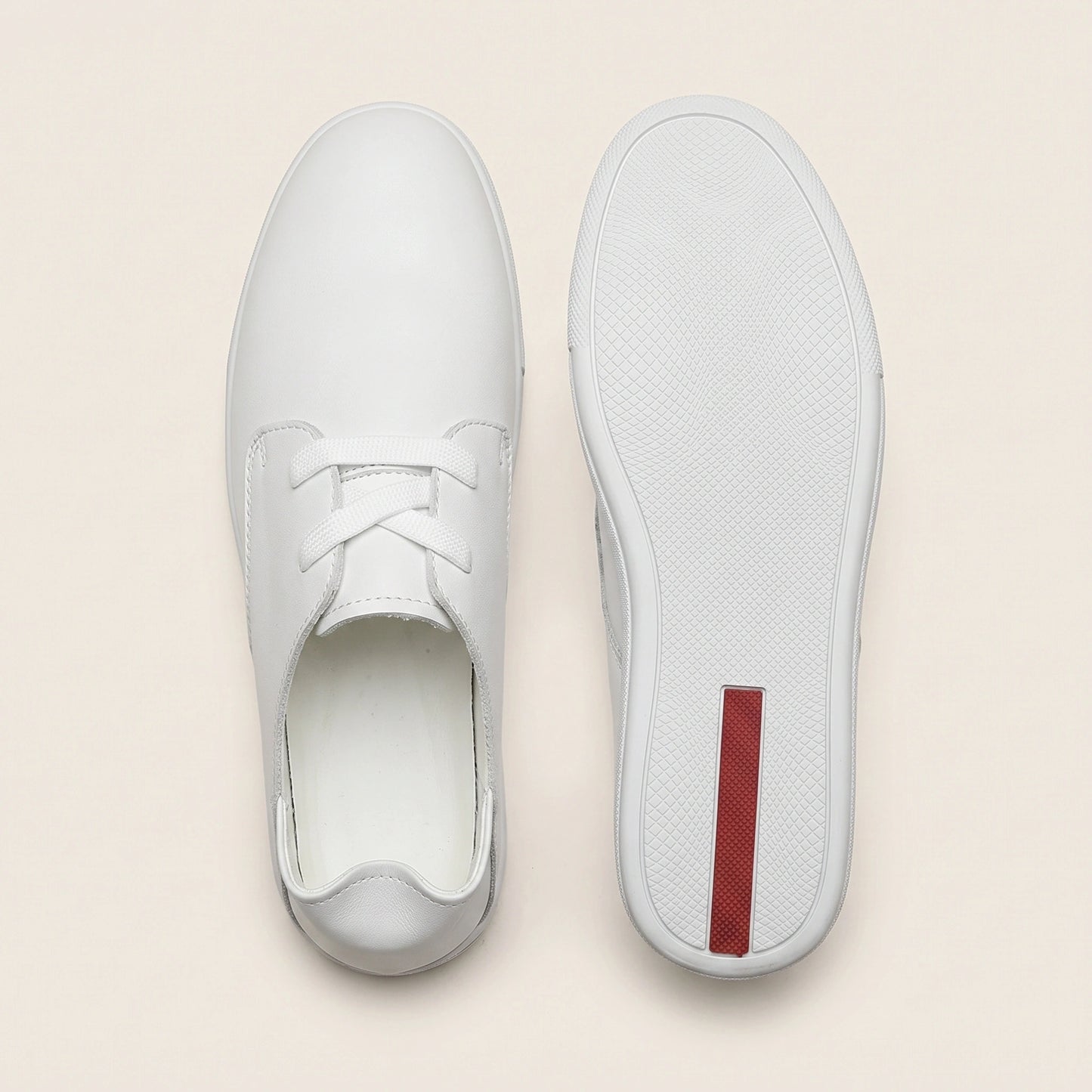 Close up view of the breathable fabric and precise stitching comfortable lace marching band shoes, showing their — view 11
