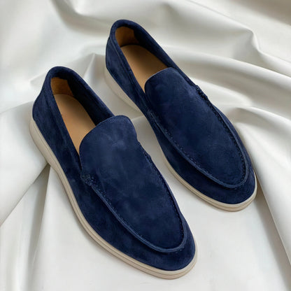 Elegant oxford loafers in rich brown leather, showcasing a sleek design with polished finish, side view — 3 — view 4