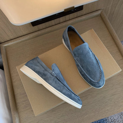 Elegant oxford loafers in rich brown leather, showcasing a classic silhouette with smooth finish and minimal — view — view 5