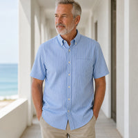 Light Blue Pinstripe