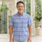 Dusty Blue Multicolor Windowpane
