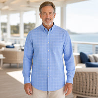 Light Blue Windowpane