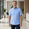 Light Blue Windowpane