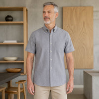 Gray Pinstripe