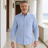 Light Blue Pinstripe