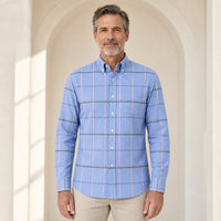 Blue Multicolor Windowpane