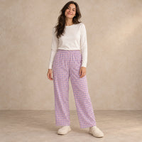 Lilac Gingham