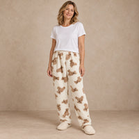 Cream Bear Print