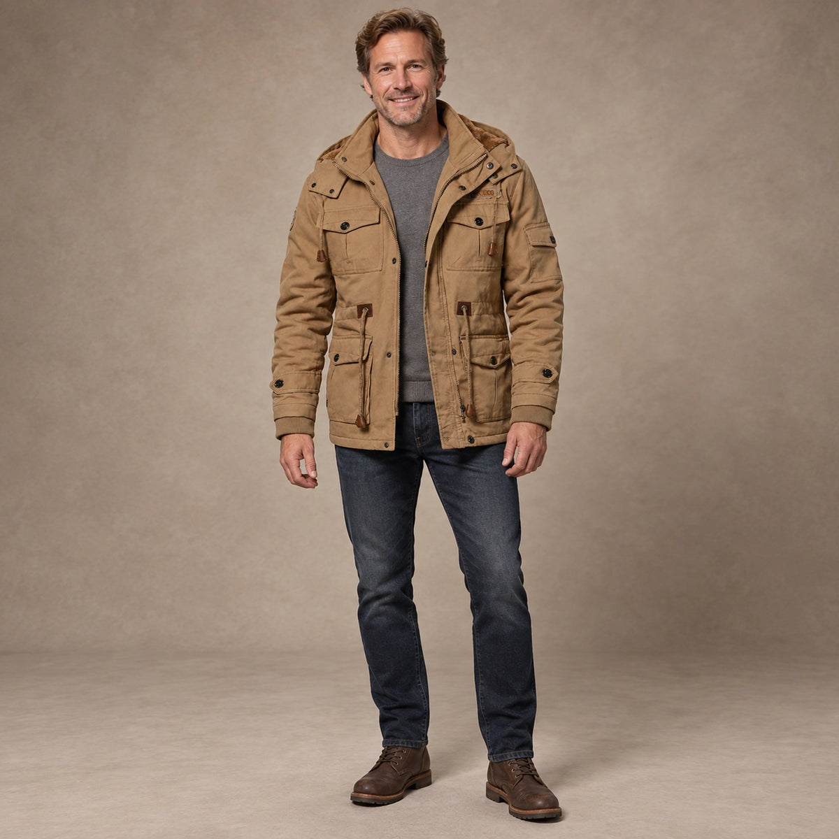 parka coat — Immanuel Tan