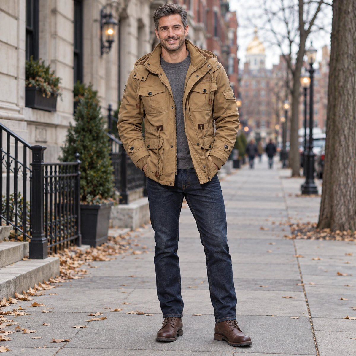 parka coat — Immanuel Tan 1 — view 6