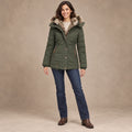 parka coat — Henrietta Olive Green