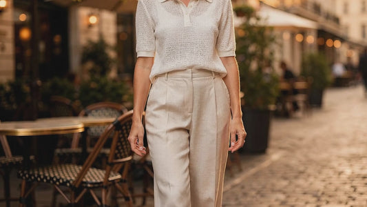 Emma | Womens Relaxed Knitted T-Shirt